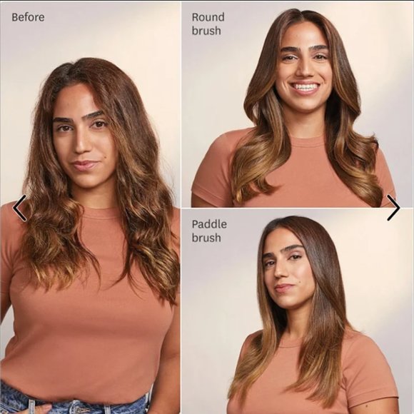 T3 AireBrush Duo Interchangeable Hot Air Blow Dry Brush - Picture 4 of 5